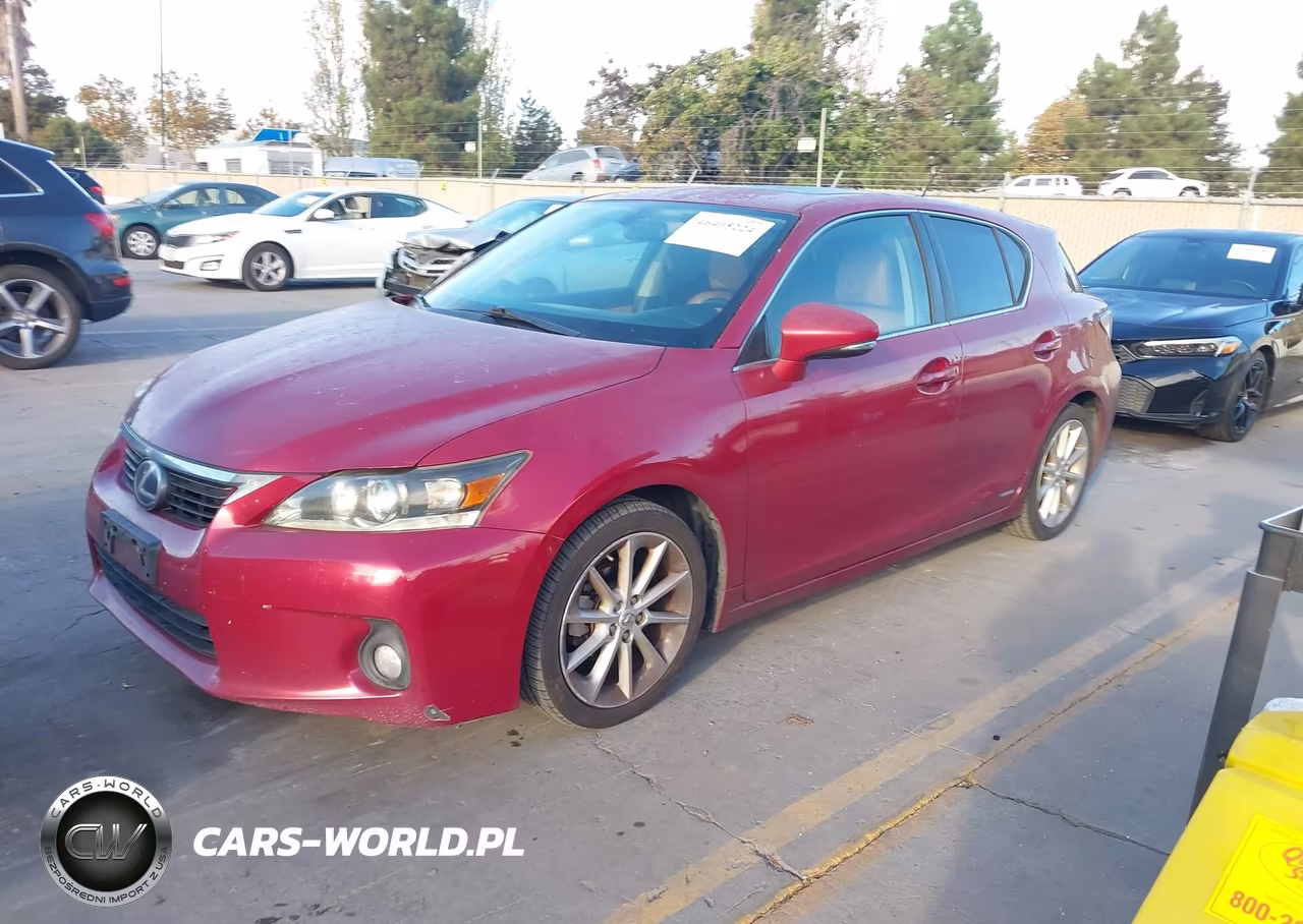 2011 Lexus Ct 200H Premium VIN:JTHKD5BH1B2002424 - 2