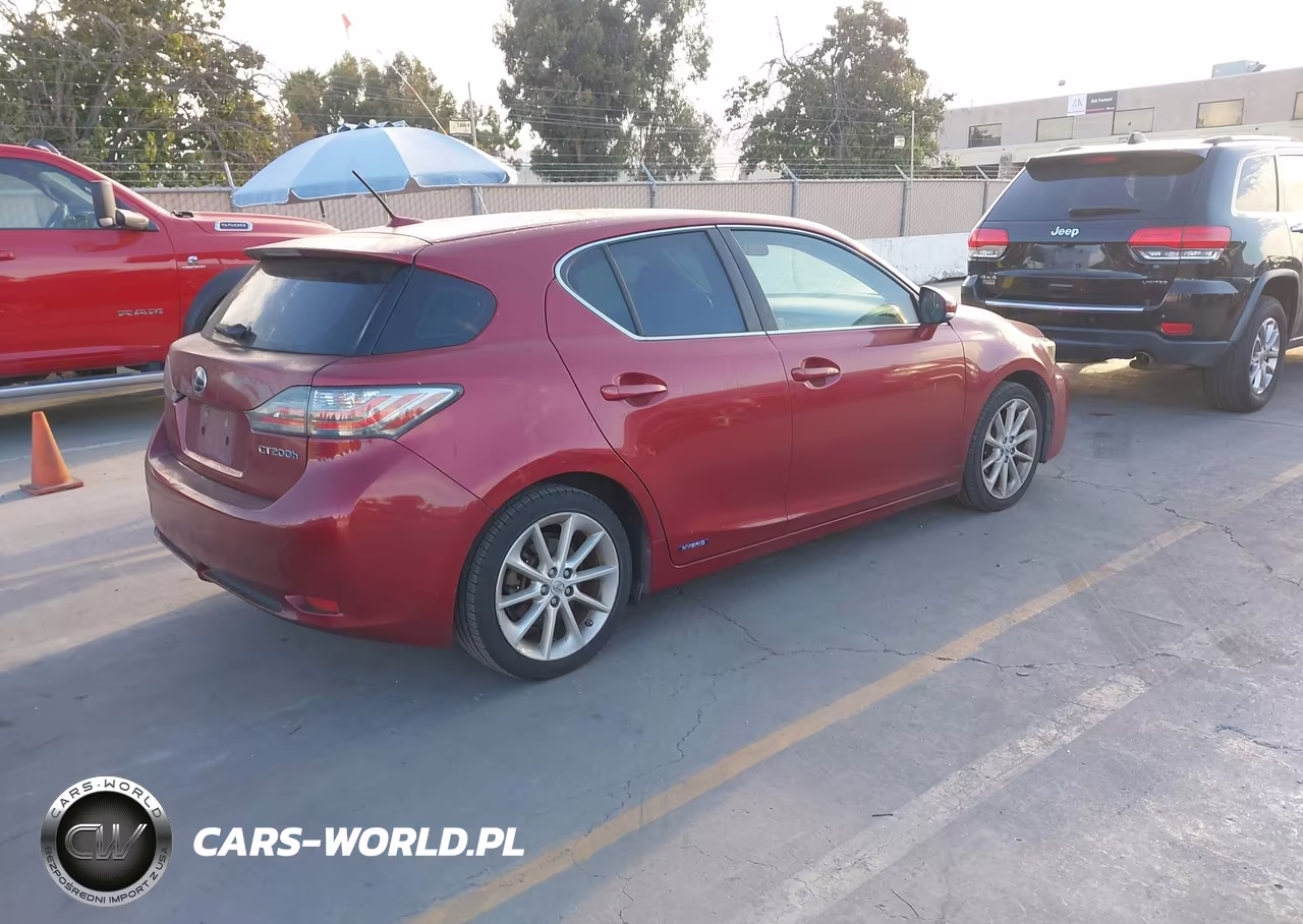 2011 Lexus Ct 200H Premium VIN:JTHKD5BH1B2002424 - 4