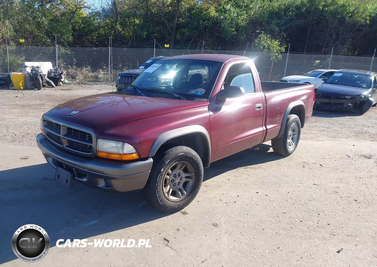 2002 Dodge Dakota VIN:1B7FL16X92S527134 - 2