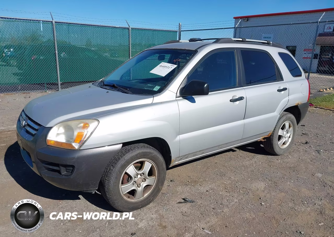 2007 Kia Sportage Lx VIN:KNDJF724477426142 - 2