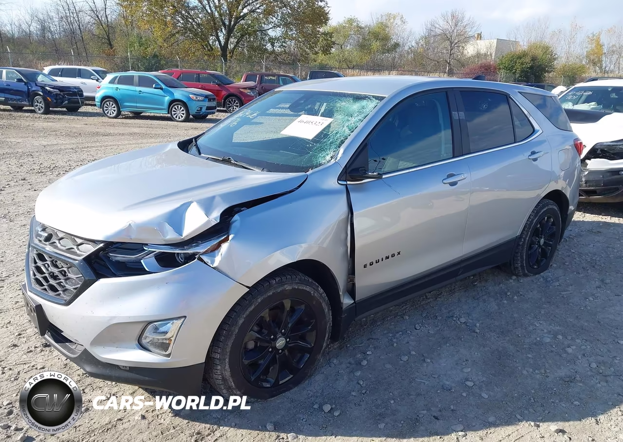 2021 Chevrolet Equinox Awd Lt VIN:3GNAXUEVXMS140946 - 2