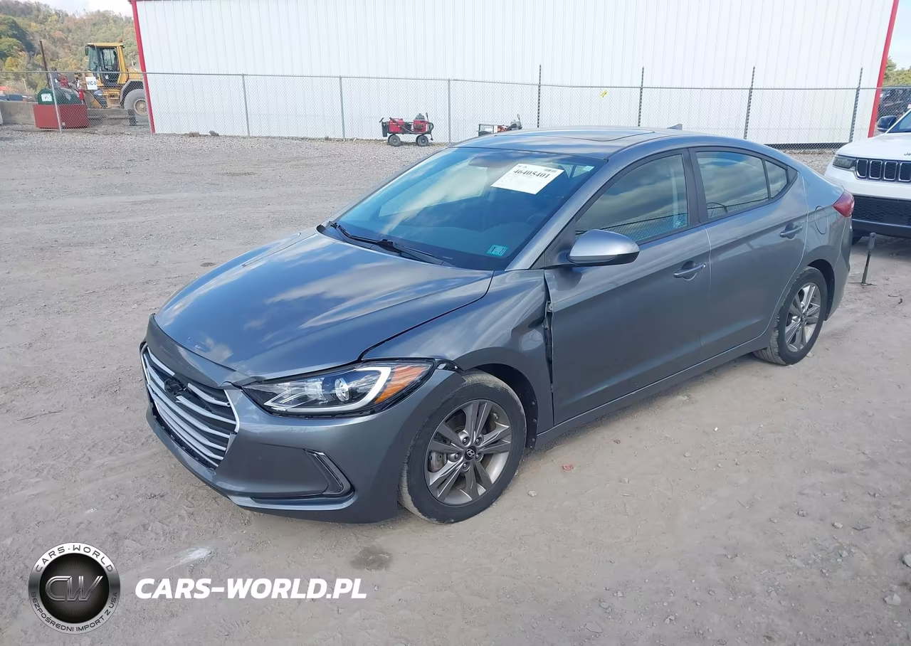 2018 Hyundai Elantra Value Edition VIN:KMHD84LF8JU594974 - 2