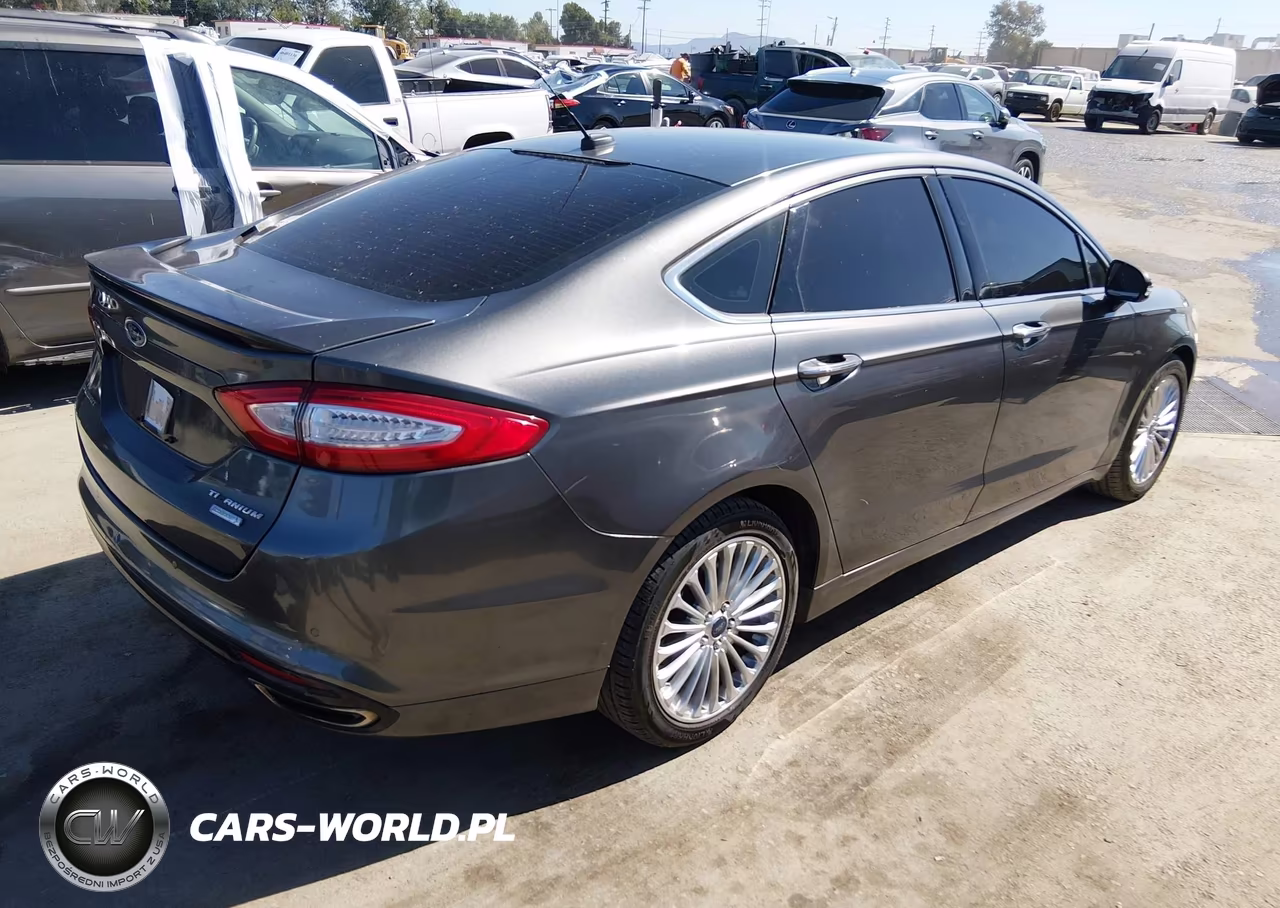 2016 Ford Fusion Titanium VIN:3FA6P0K90GR263333 - 4