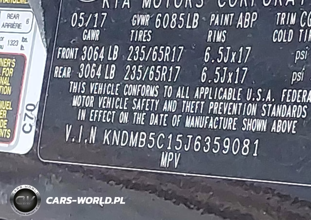 2018 Kia Sedona Lx VIN:KNDMB5C15J6359081 - 9