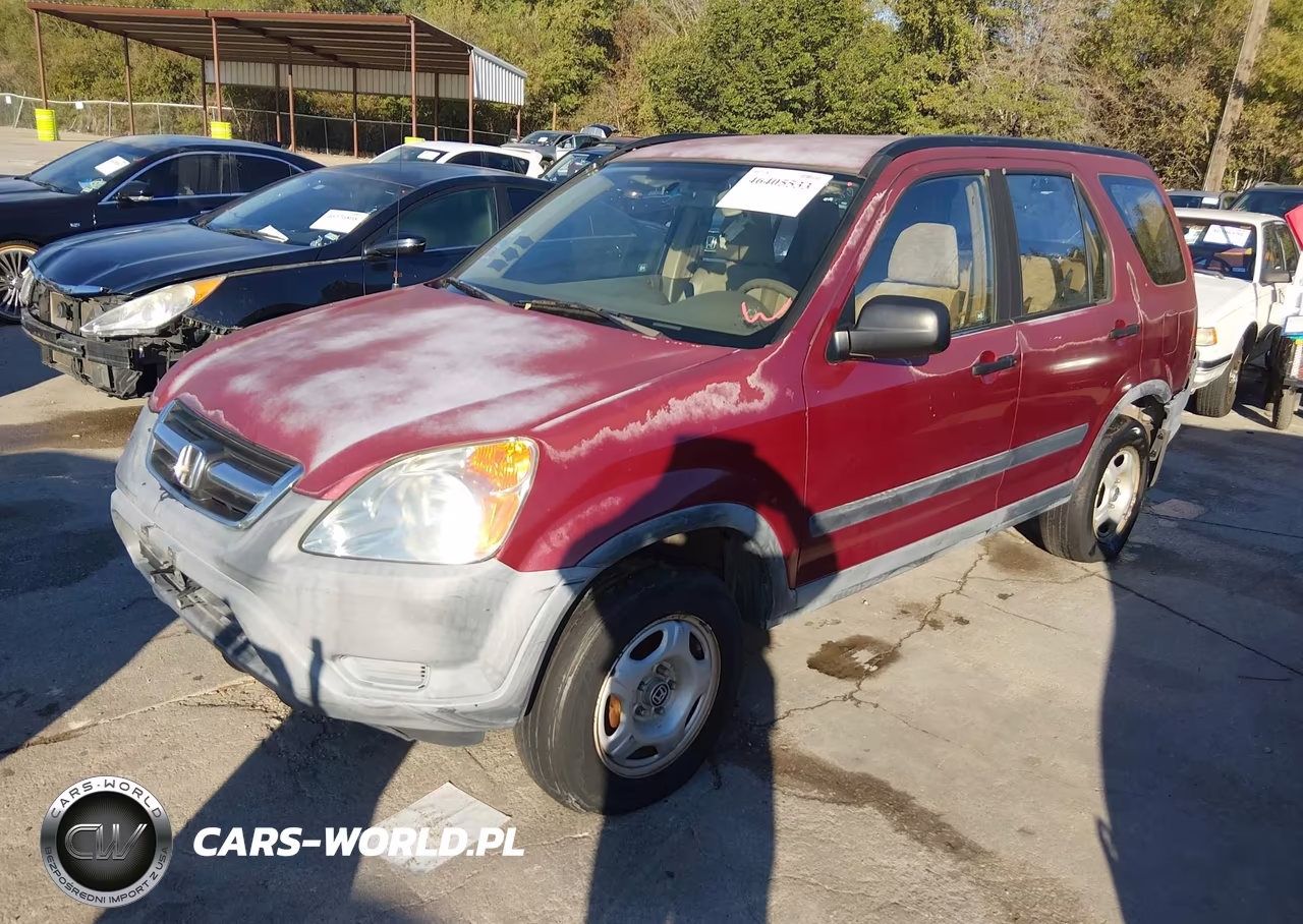 2002 Honda Cr-V Lx VIN:JHLRD684X2C019813 - 2