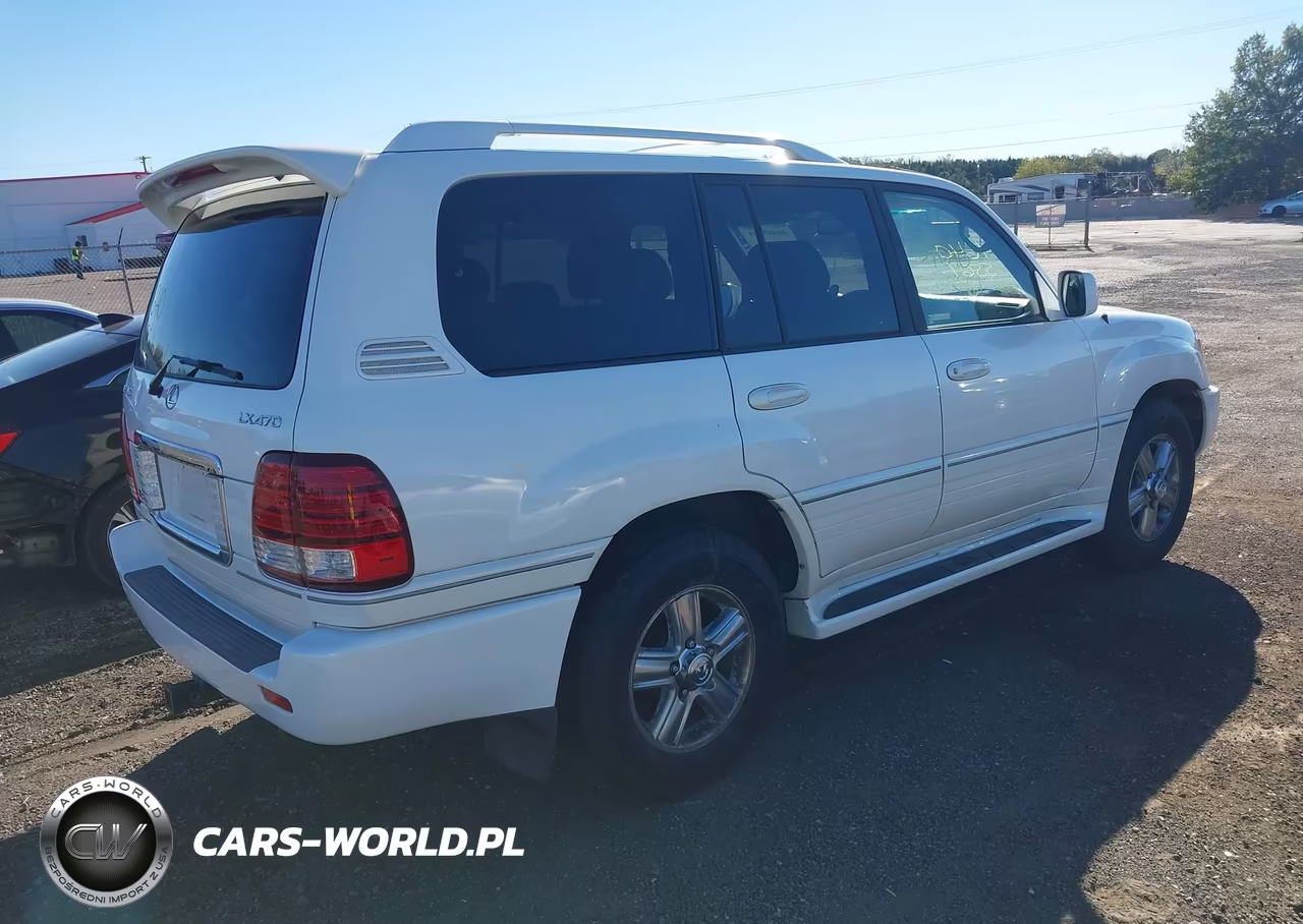 2006 Lexus Lx 470 VIN:JTJHT00WX64010774 - 4