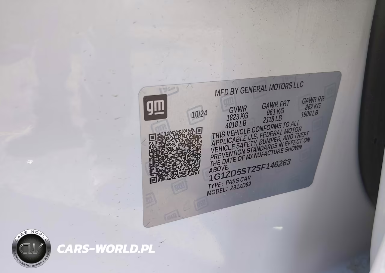 2025 Chevrolet Malibu Fwd 1Lt VIN:1G1ZD5ST2SF146263 - 9