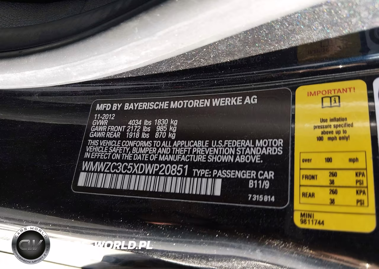 2013 Mini Countryman Cooper S VIN:WMWZC3C5XDWP20851 - 9