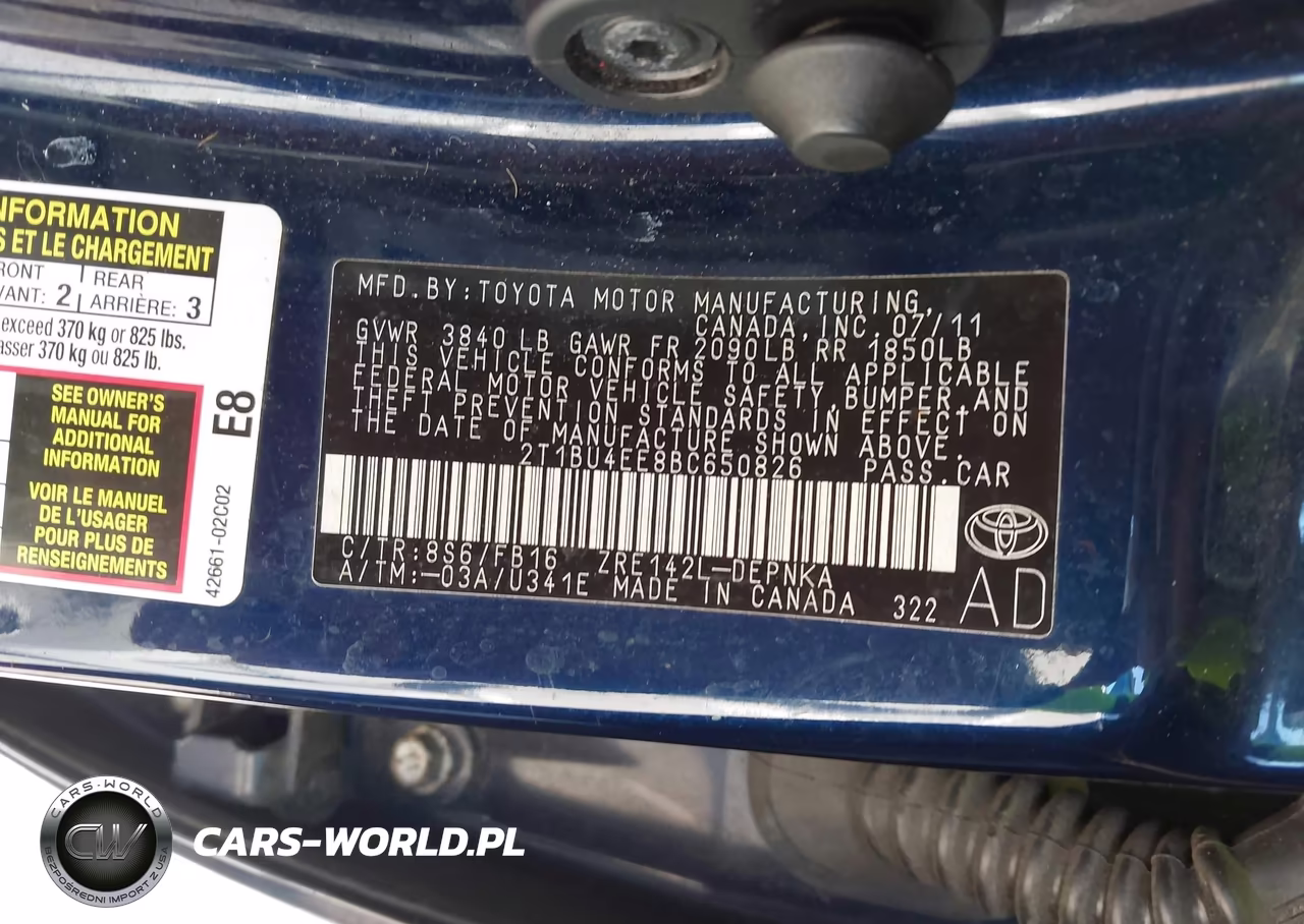 2011 Toyota Corolla Le VIN:2T1BU4EE8BC650826 - 9