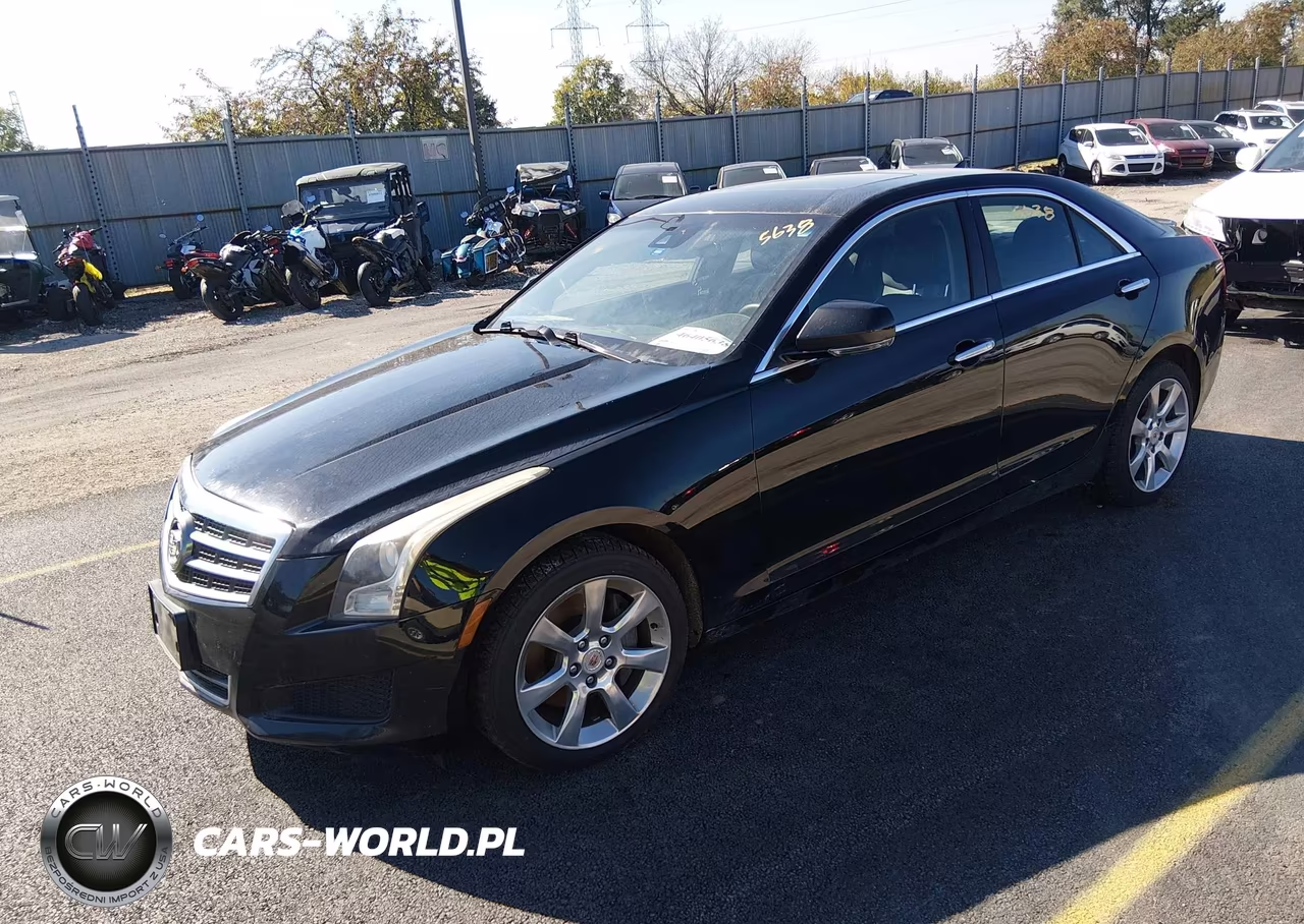 2014 Cadillac Ats Luxury VIN:1G6AH5SX0E0192292 - 2