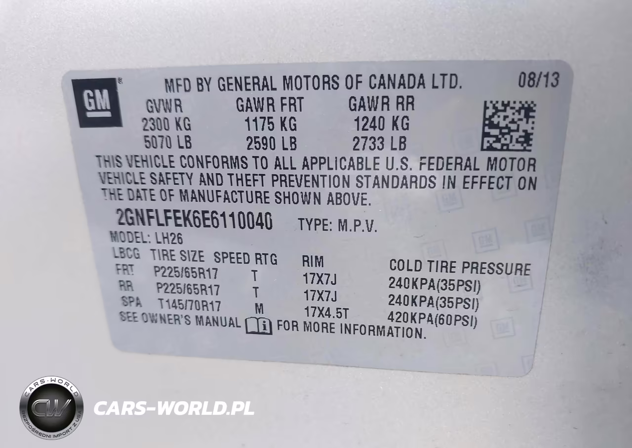 2014 Chevrolet Equinox 1Lt VIN:2GNFLFEK6E6110040 - 9