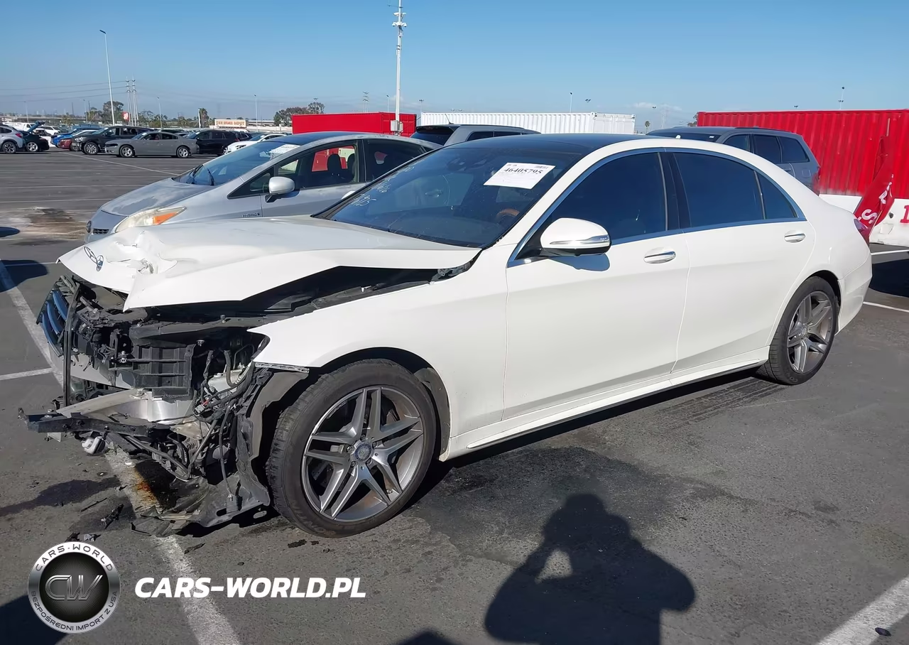2014 Mercedes-Benz S 550 VIN:WDDUG8CBXEA020675 - 2