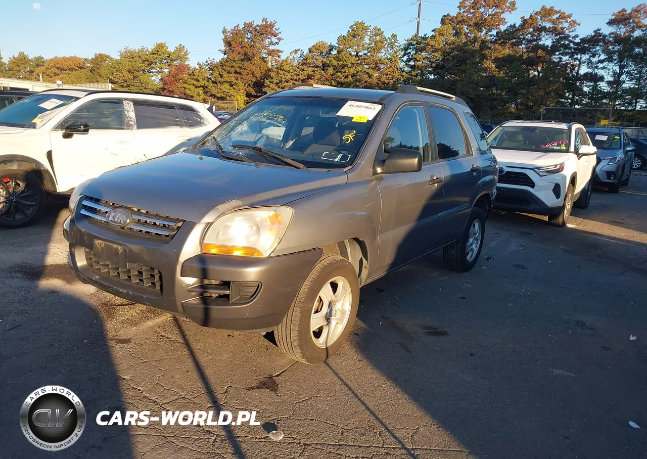 2007 Kia Sportage Lx VIN:KNDJF724977329986 - 2