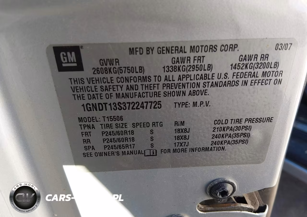 2002 Chevrolet Trailblazer VIN:1GNDT13S372247725 - 9