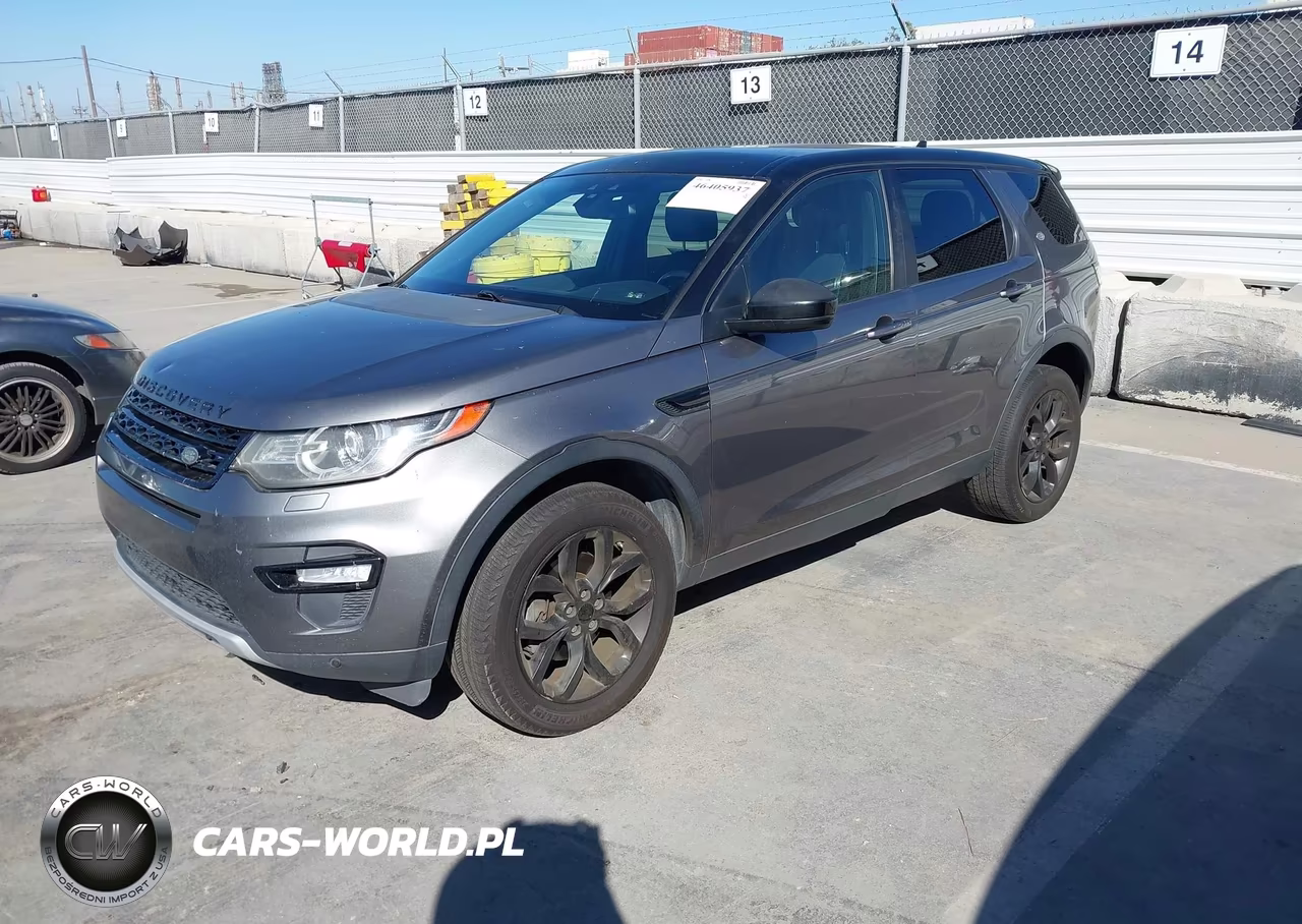 2016 Land Rover Discovery Sport Hse VIN:SALCR2BG6GH554561 - 2