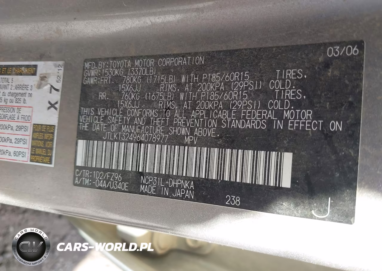 2006 Scion Xb VIN:JTLKT324964078977 - 9