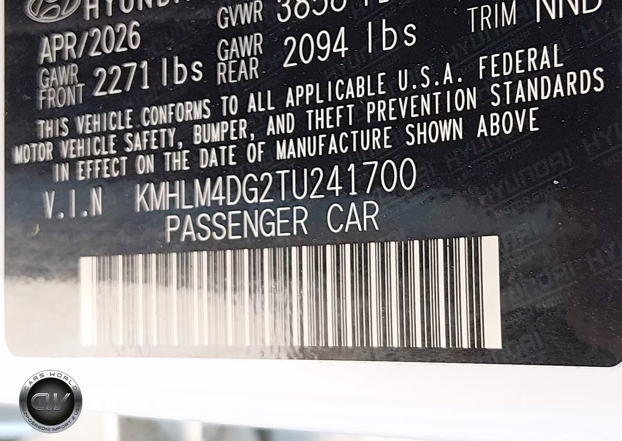 2026 Hyundai Elantra Sel Sport VIN:KMHLM4DG2TU241700 - 9