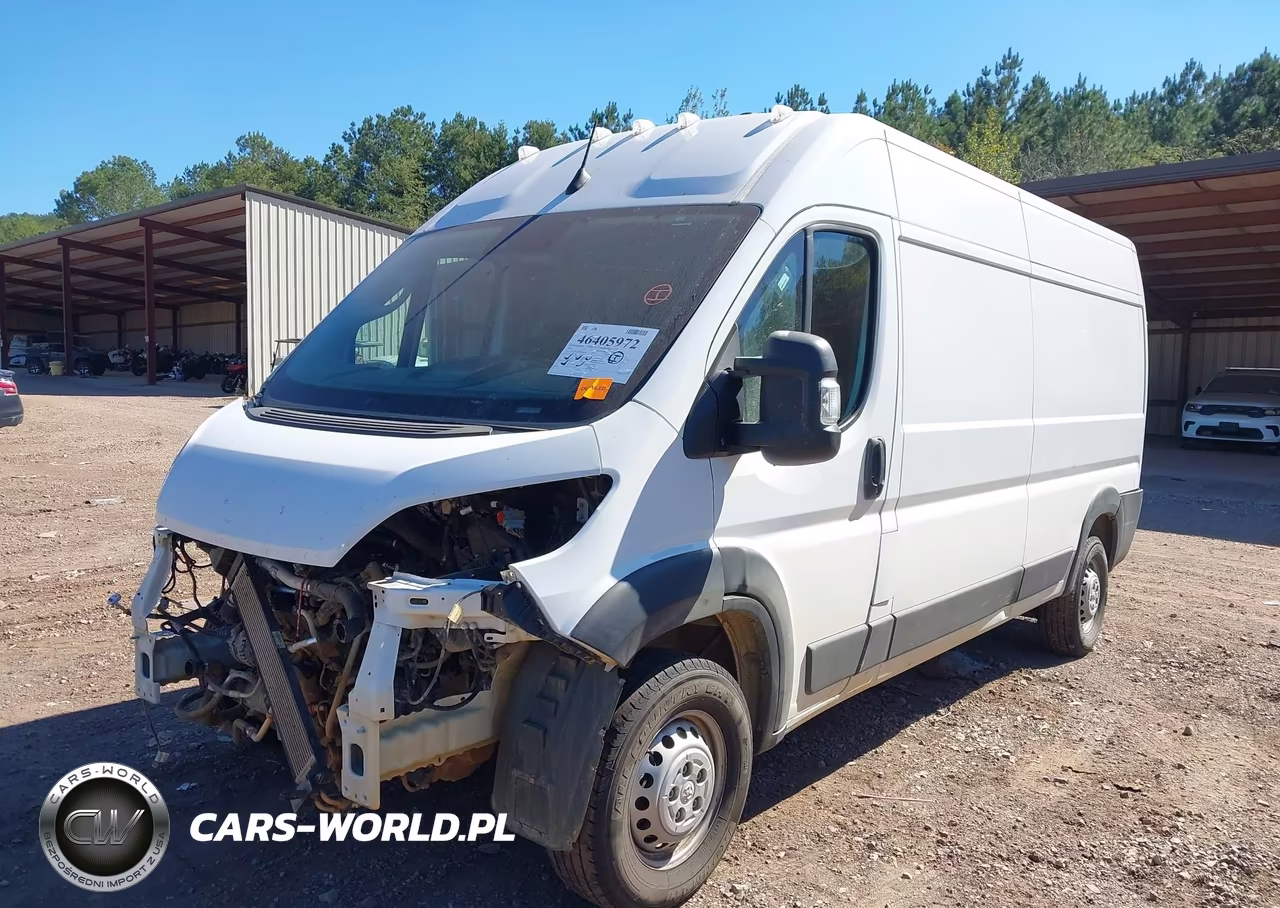 2025 Ram Promaster 2500 Tradesman High Roof 159 Wb W-Pass Seat VIN:3C6LRVDGXSE506458 - 2
