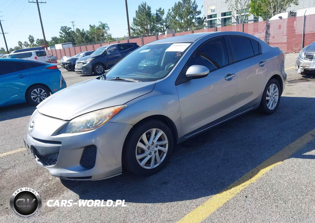 2012 Mazda Mazda3 I Grand Touring VIN:JM1BL1W82C1698595 - 2