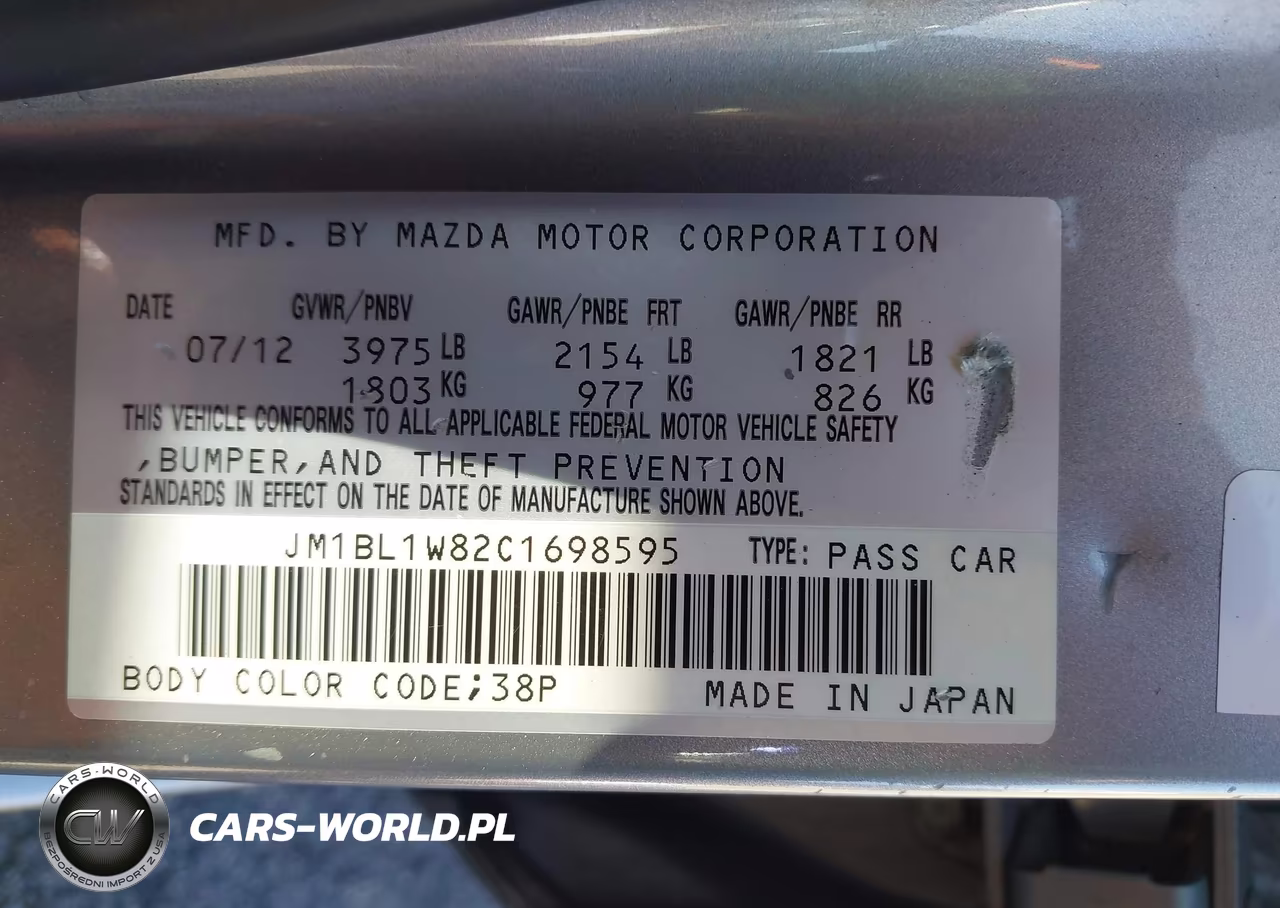 2012 Mazda Mazda3 I Grand Touring VIN:JM1BL1W82C1698595 - 9