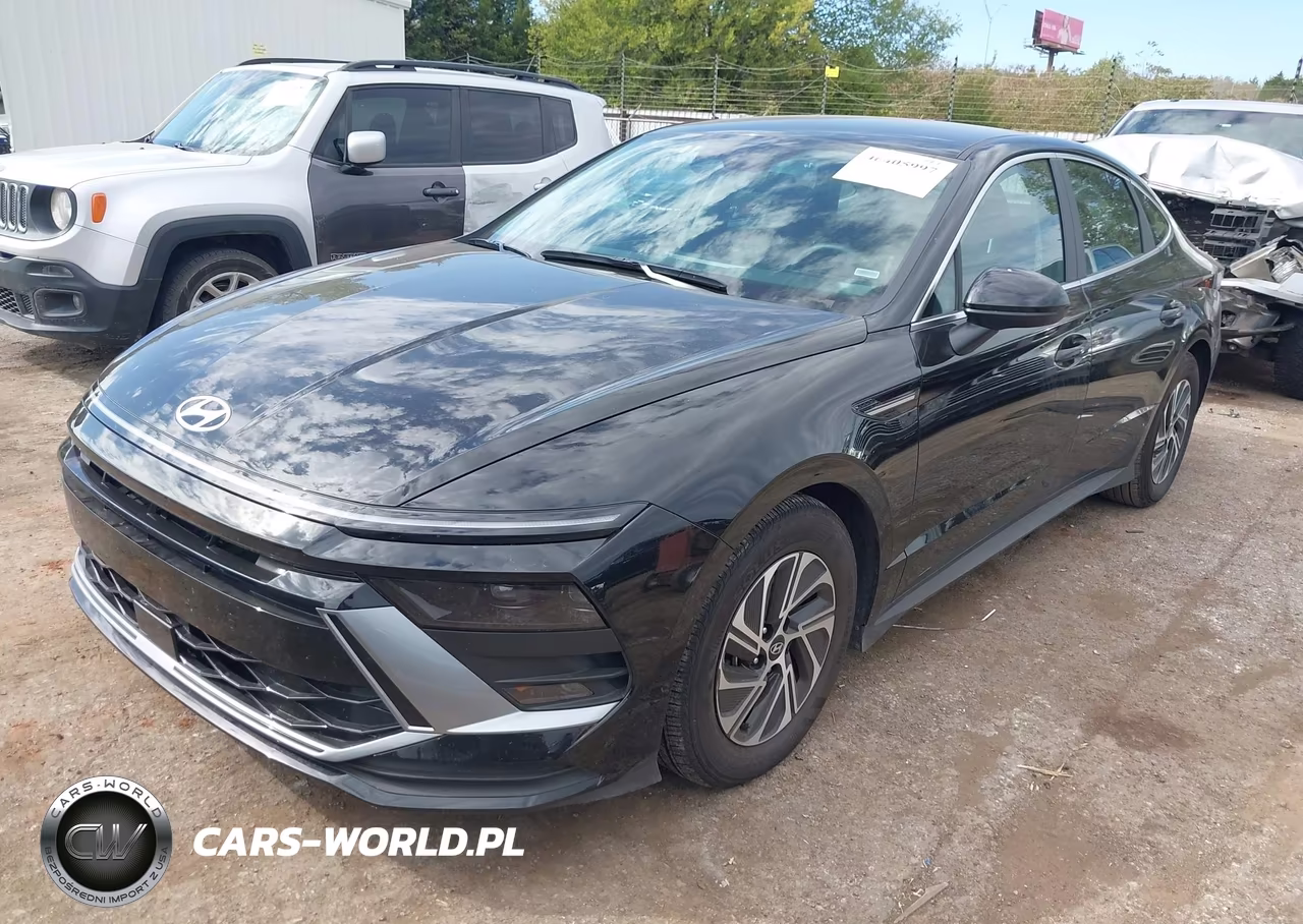 2026 Hyundai Sonata Hybrid Blue VIN:KMHL24JJ7TA174485 - 2