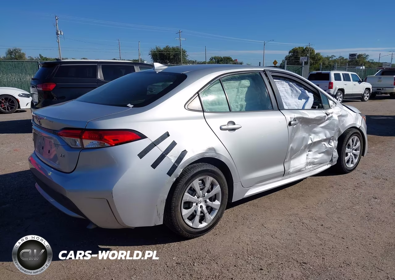 2020 Toyota Corolla Le VIN:JTDEPRAE1LJ035306 - 4