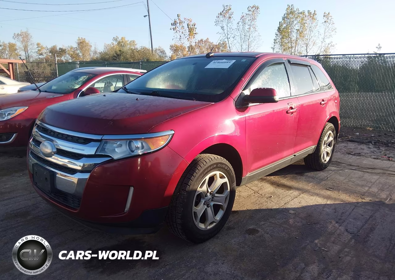 2013 Ford Edge Sel VIN:2FMDK4JC3DBB24890 - 2