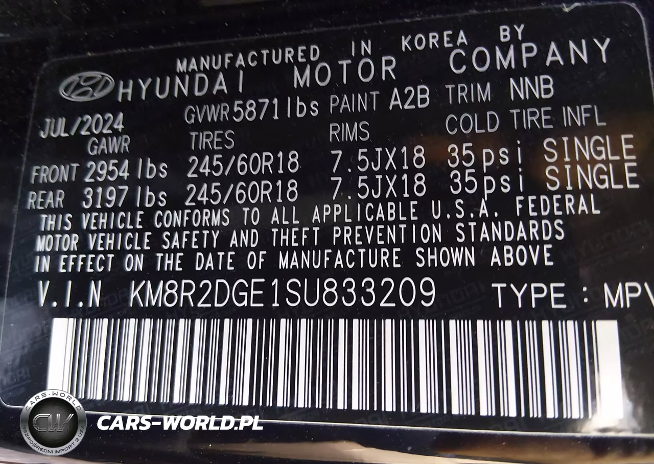 2025 Hyundai Palisade Sel VIN:KM8R2DGE1SU833209 - 9