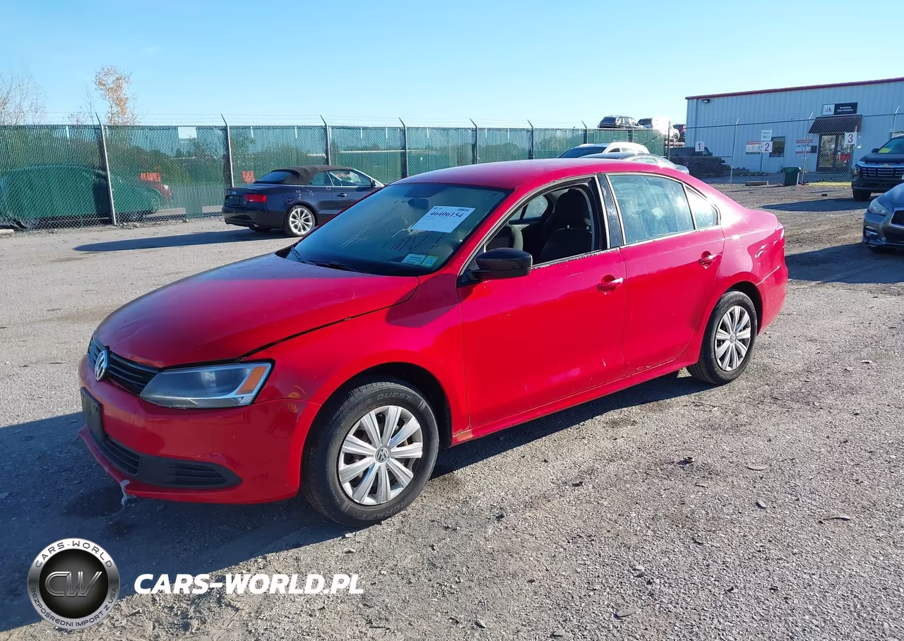 2014 Volkswagen Jetta 2.0L S VIN:3VW2K7AJ4EM225249 - 2