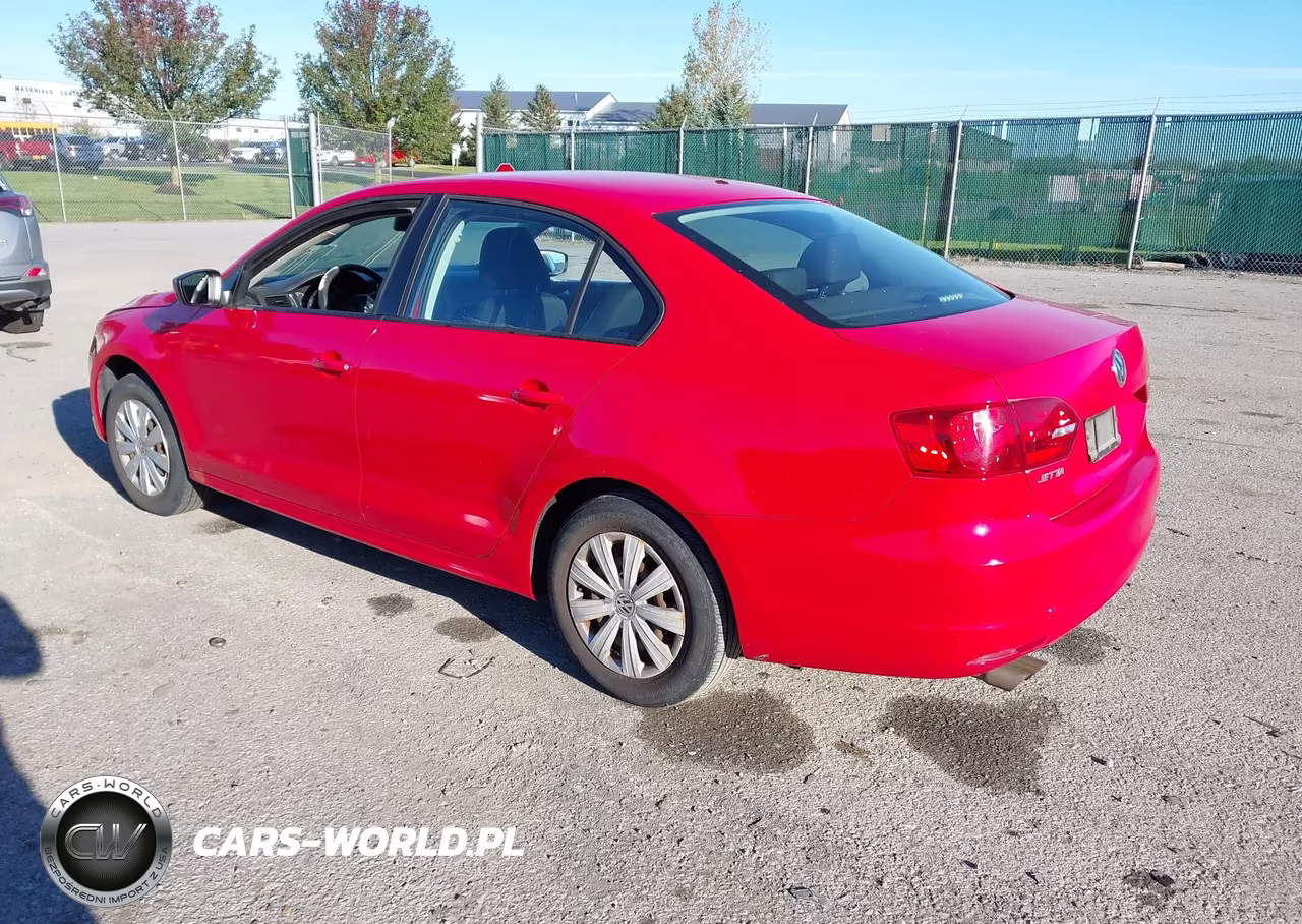 2014 Volkswagen Jetta 2.0L S VIN:3VW2K7AJ4EM225249 - 3