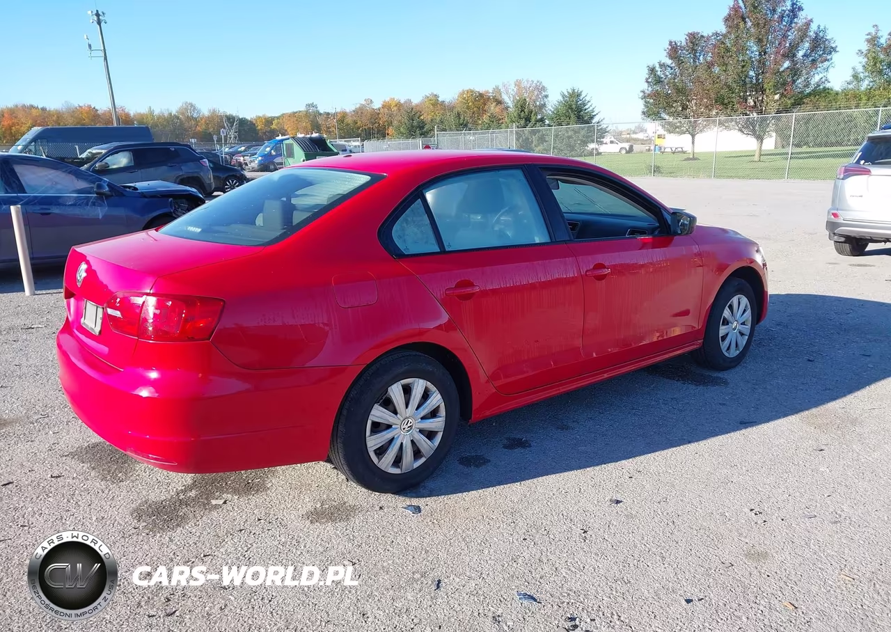 2014 Volkswagen Jetta 2.0L S VIN:3VW2K7AJ4EM225249 - 4