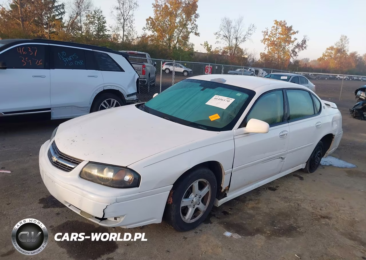2005 Chevrolet Impala Ls VIN:2G1WH52K659138842 - 2