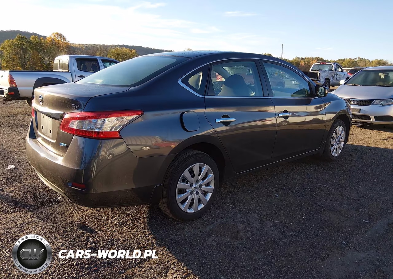 2014 Nissan Sentra Sv VIN:3N1AB7AP7EY288893 - 4