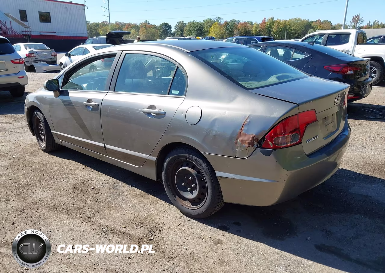 2008 Honda Civic Sdn Lx VIN:1HGFA16588L035185 - 3
