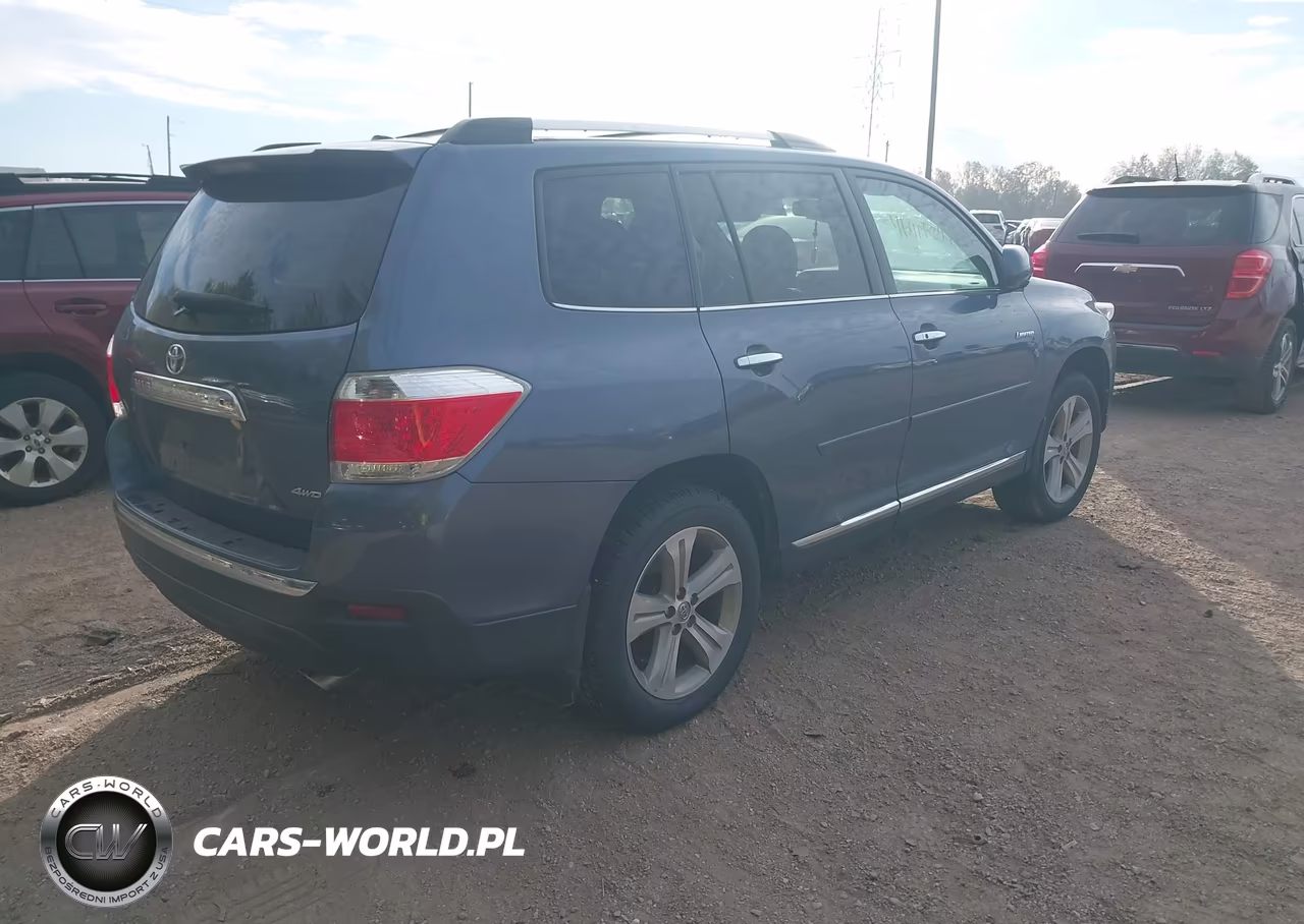 2013 Toyota Highlander Limited V6 VIN:5TDDK3EH3DS177690 - 4