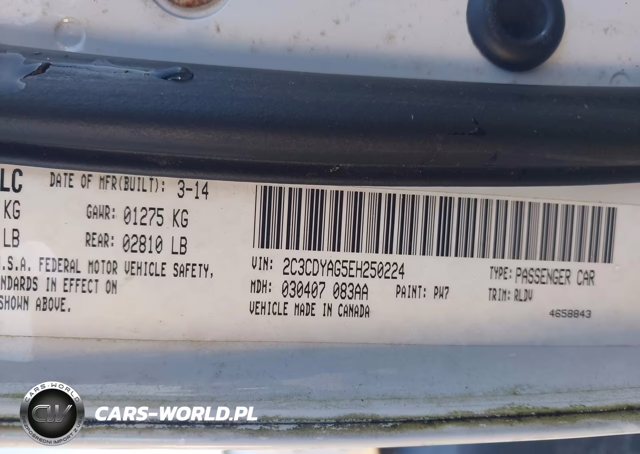 2014 Dodge Challenger Sxt Plus VIN:2C3CDYAG5EH250224 - 9