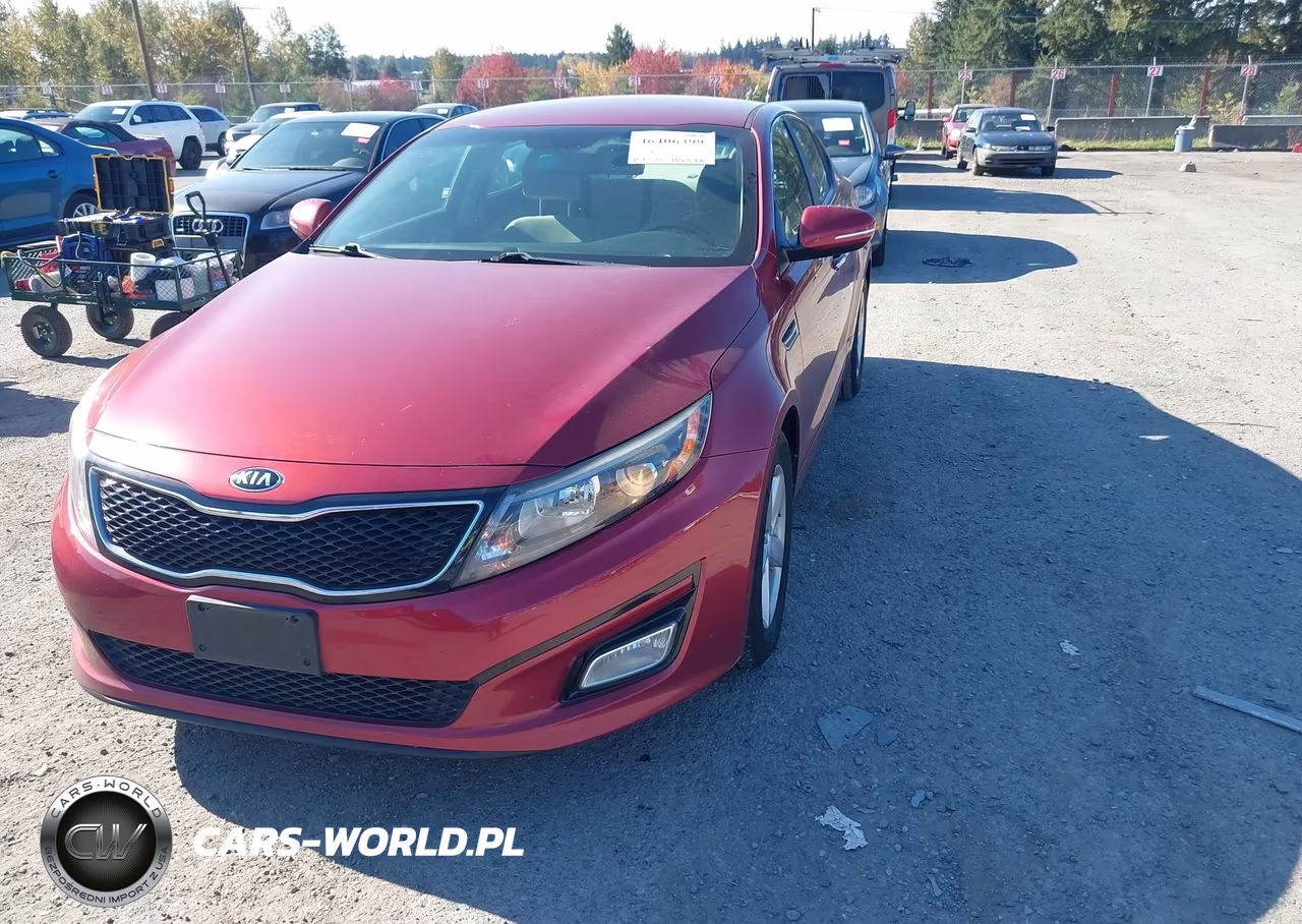 2014 Kia Optima Lx VIN:5XXGM4A71EG340690 - 2