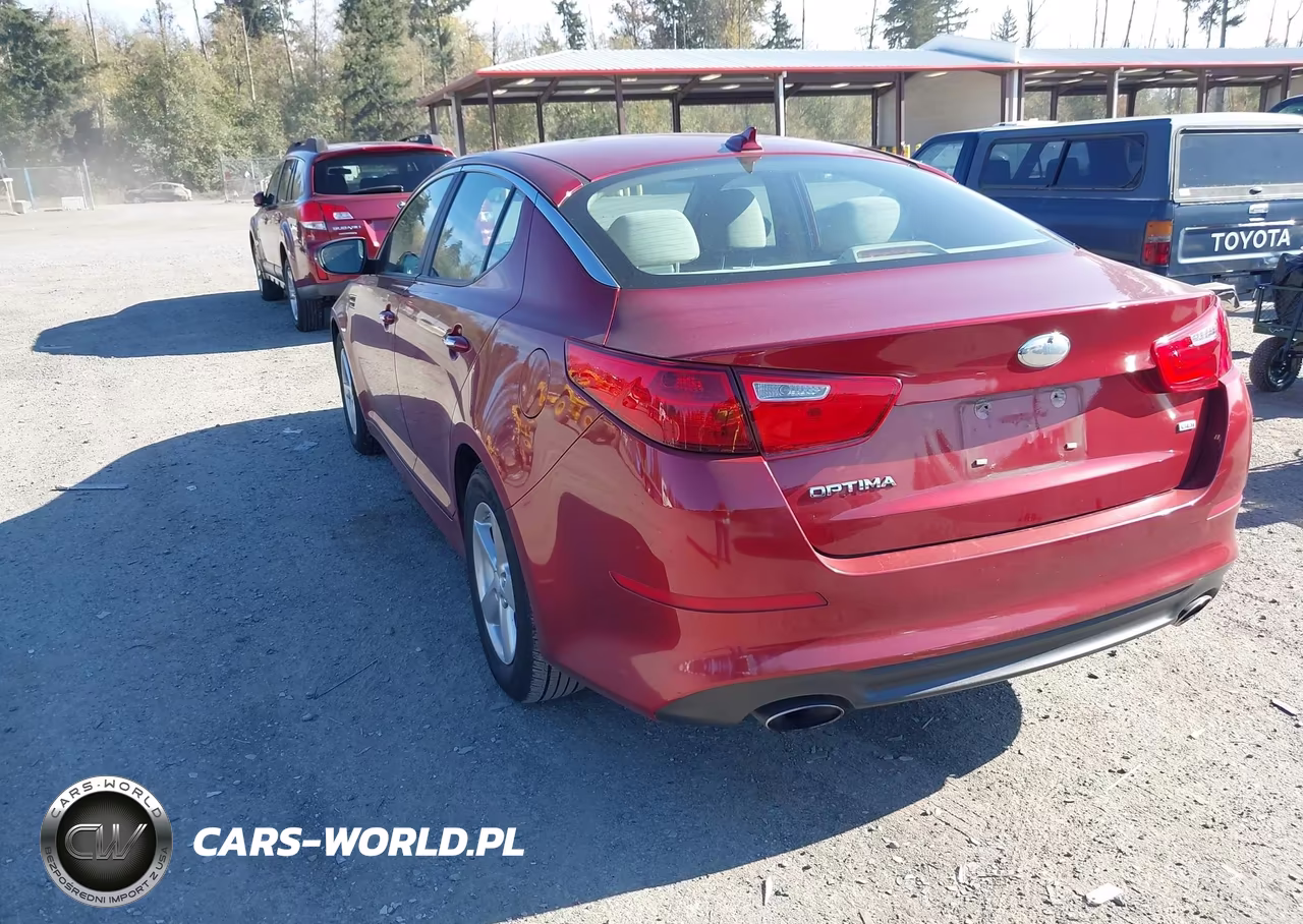 2014 Kia Optima Lx VIN:5XXGM4A71EG340690 - 3