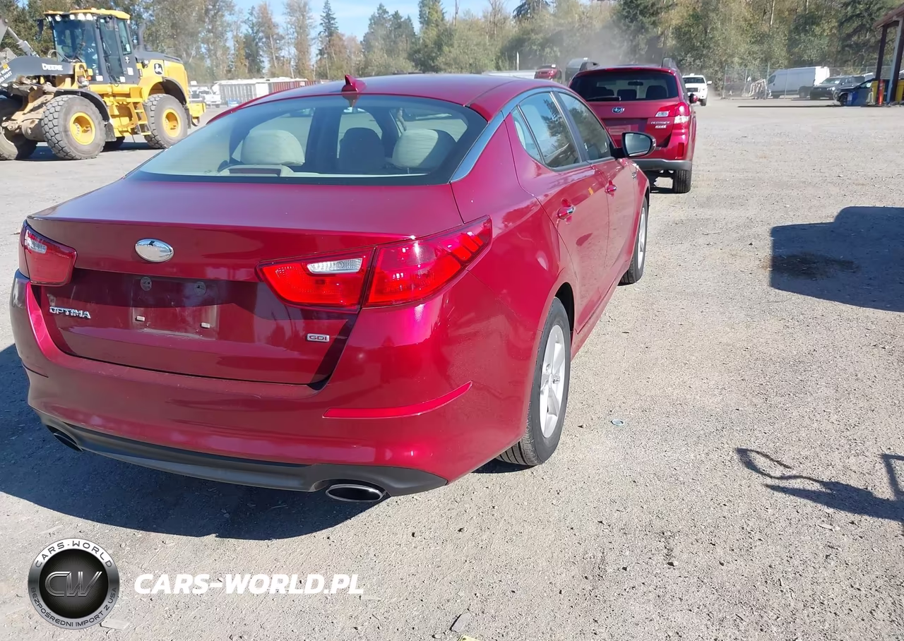 2014 Kia Optima Lx VIN:5XXGM4A71EG340690 - 4