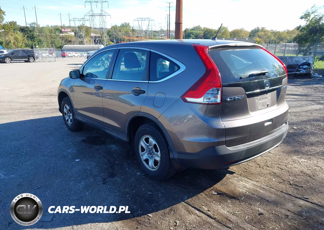 2014 Honda Cr-V Lx VIN:5J6RM4H3XEL013355 - 3
