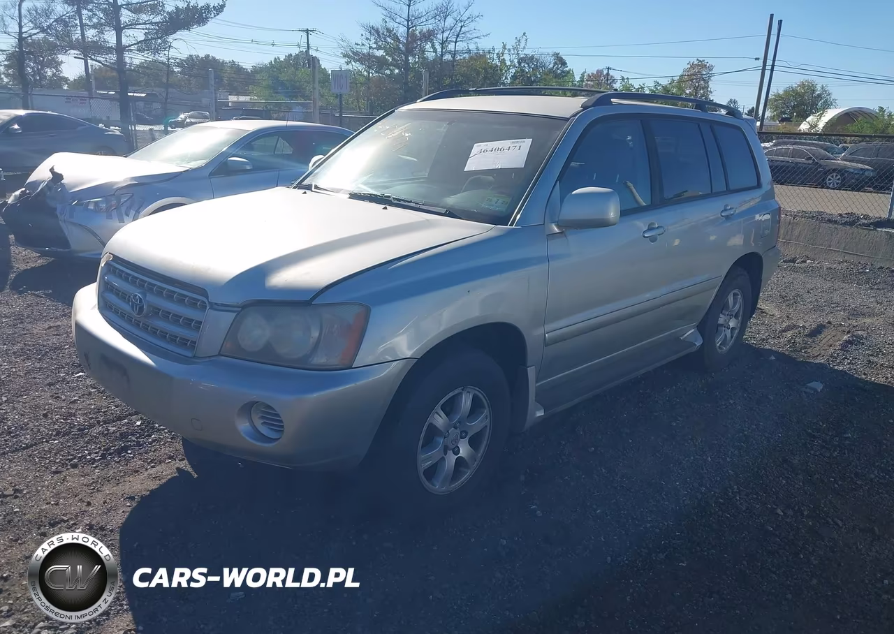 2003 Toyota Highlander V6 VIN:JTEHF21A430152089 - 2