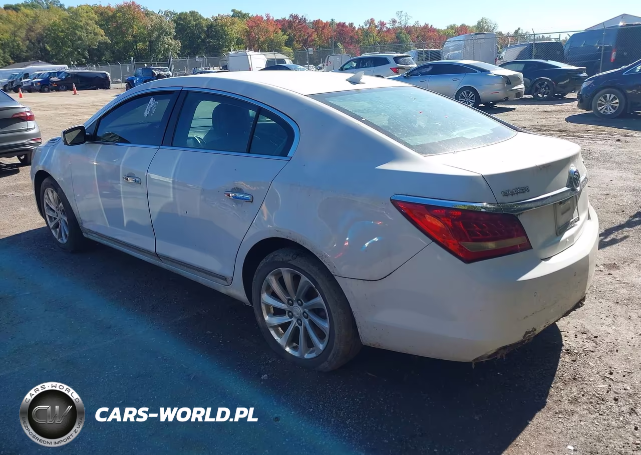 2014 Buick Lacrosse Leather Group VIN:1G4GB5G30EF101304 - 3