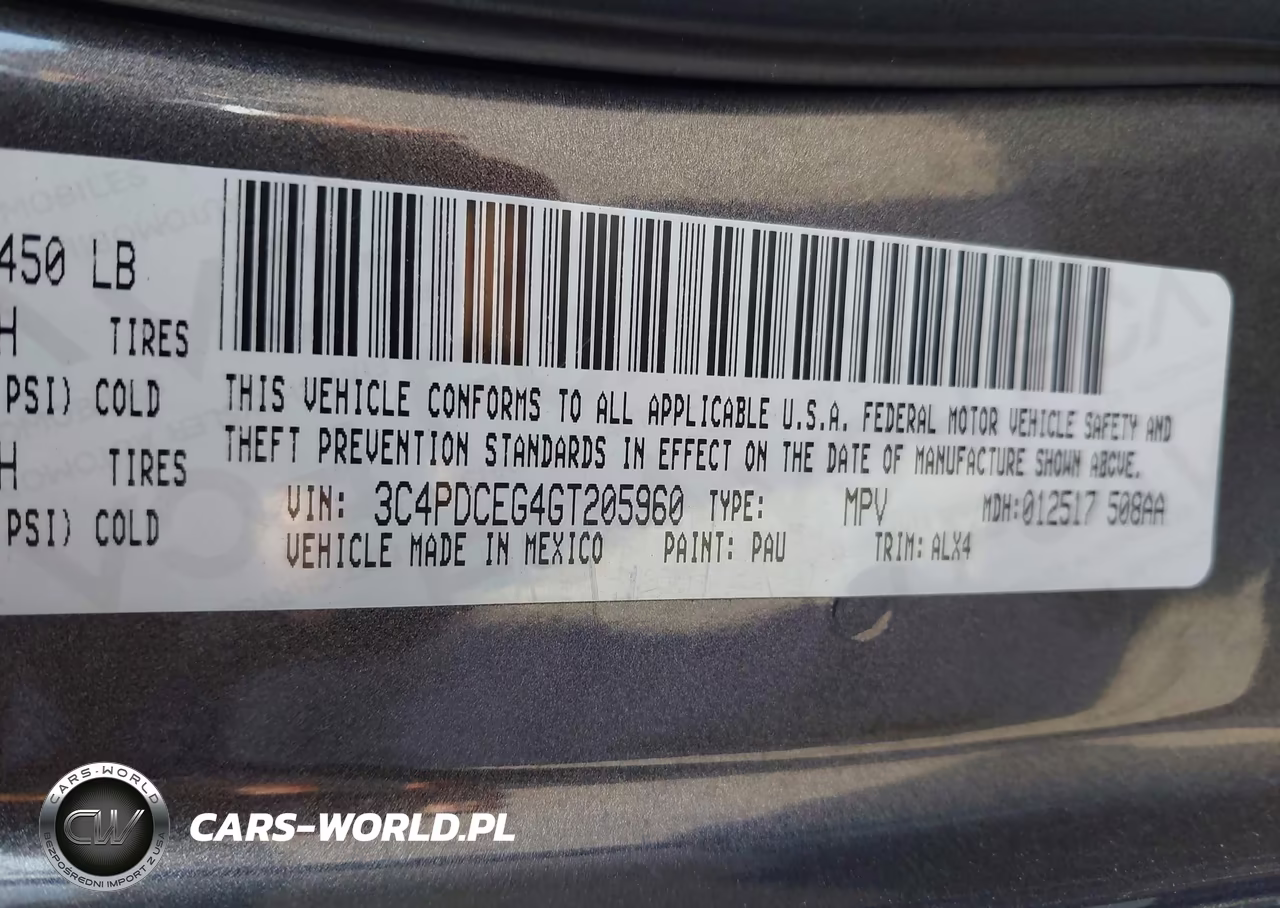 2016 Dodge Journey R-T VIN:3C4PDCEG4GT205960 - 9