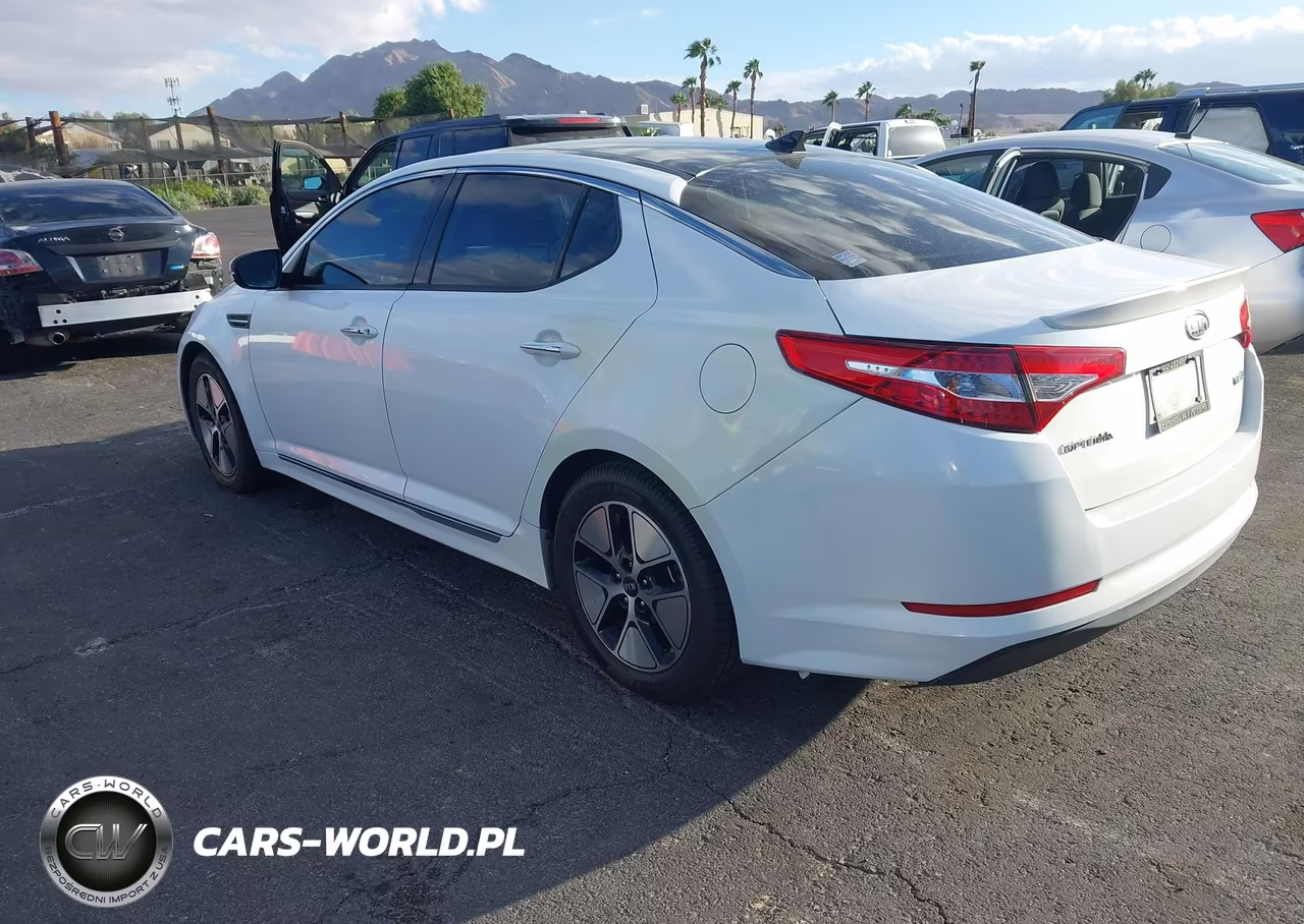 2011 Kia Optima Hybrid Ex VIN:KNAGM4AD5B5000249 - 3