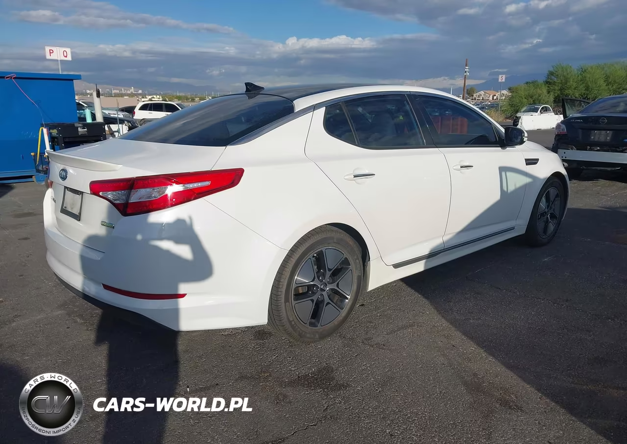 2011 Kia Optima Hybrid Ex VIN:KNAGM4AD5B5000249 - 4