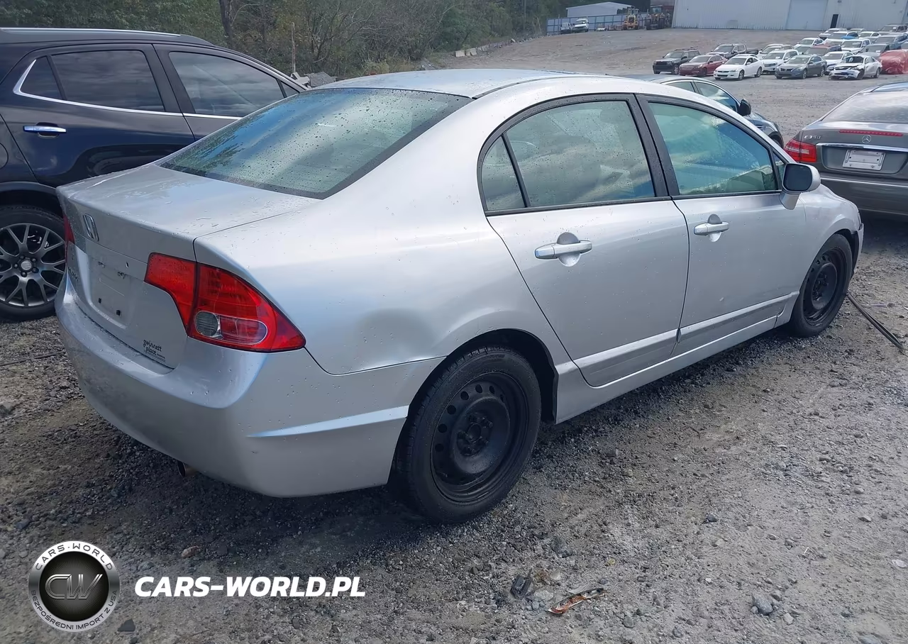 2006 Honda Civic Lx VIN:1HGFA16546L124040 - 4