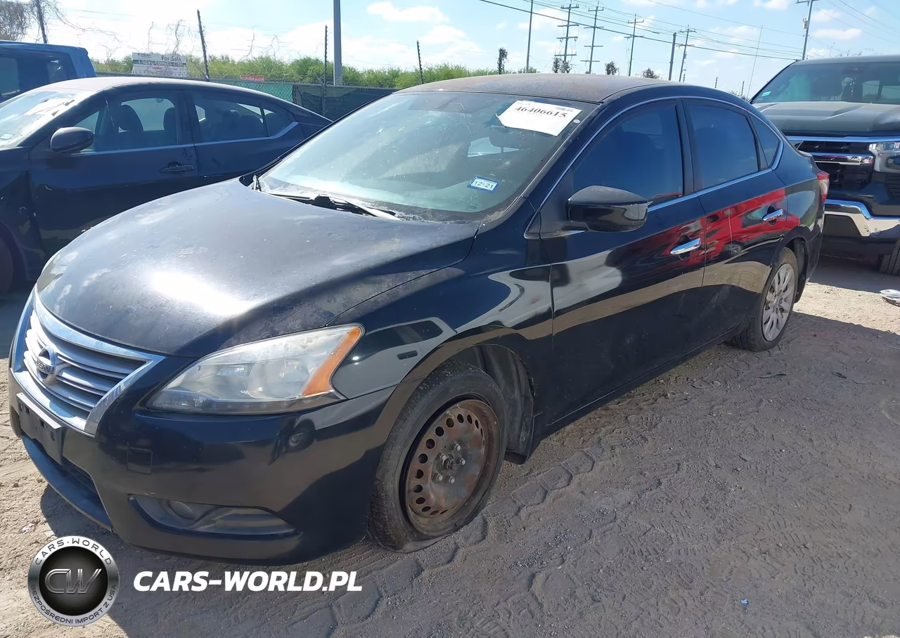 2013 Nissan Sentra Sv VIN:3N1AB7AP2DL616037 - 2