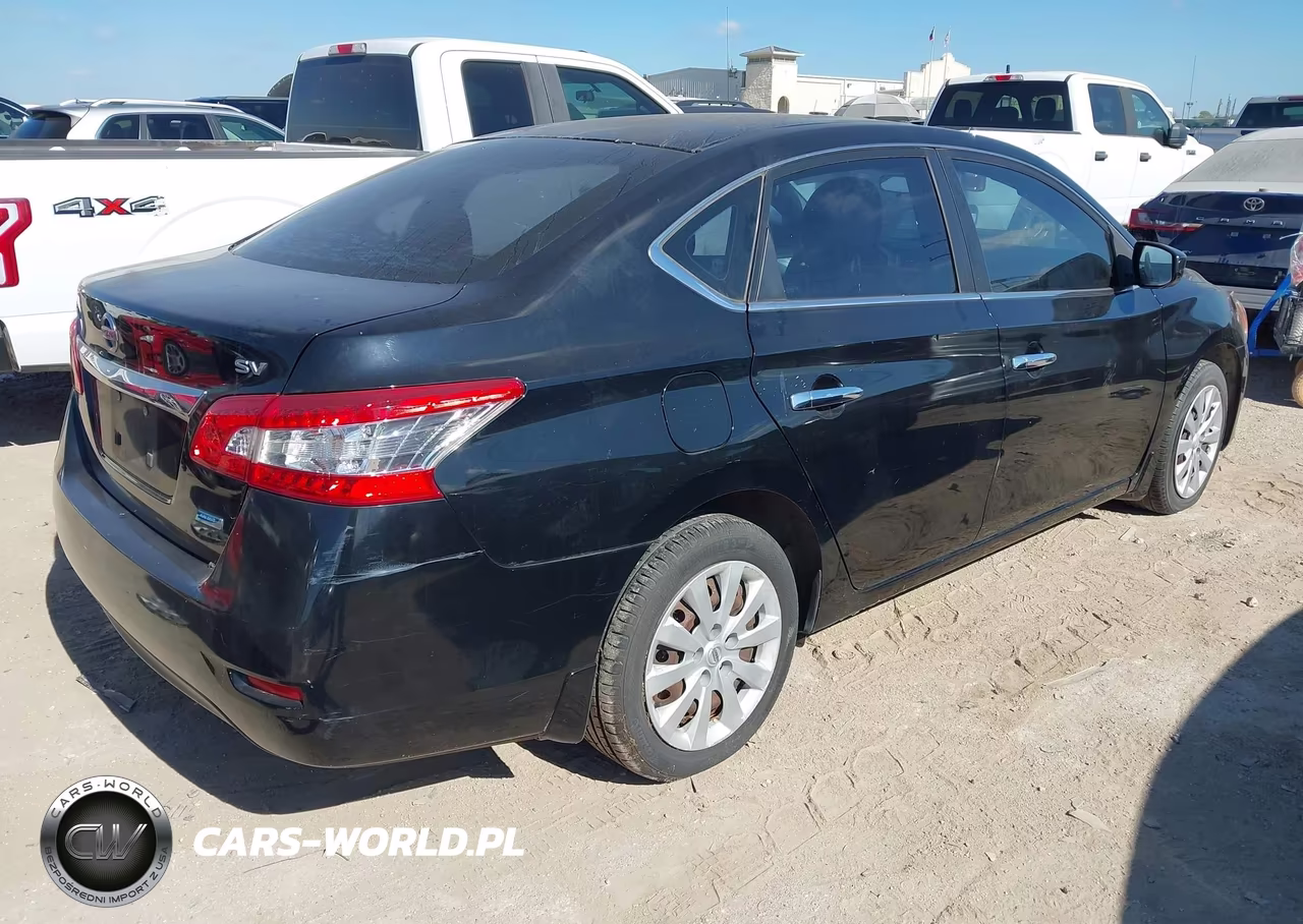 2013 Nissan Sentra Sv VIN:3N1AB7AP2DL616037 - 4