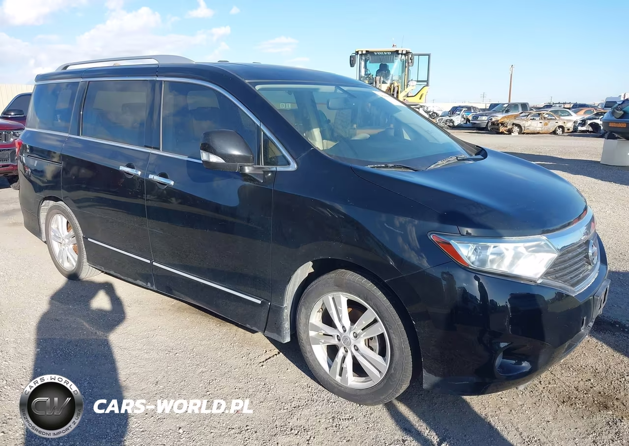 2012 Nissan Quest Sl VIN:JN8AE2KP4C9031185 - 1