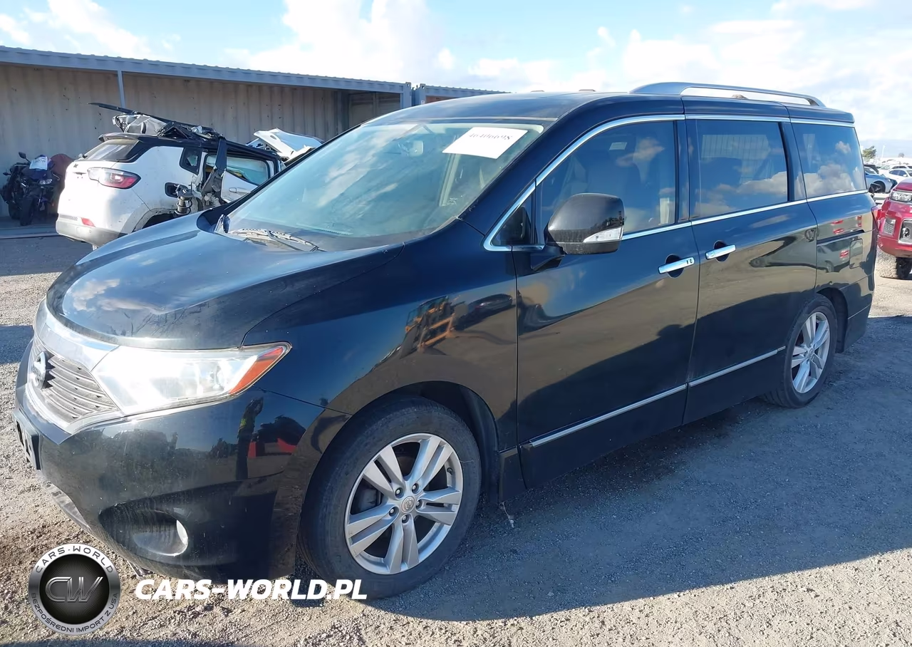 2012 Nissan Quest Sl VIN:JN8AE2KP4C9031185 - 2
